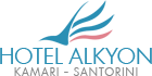 hotel in kamari santorini - Alkyon Hotel